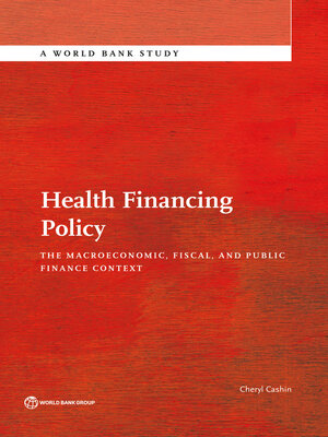 cover image of Health Financing Policy
